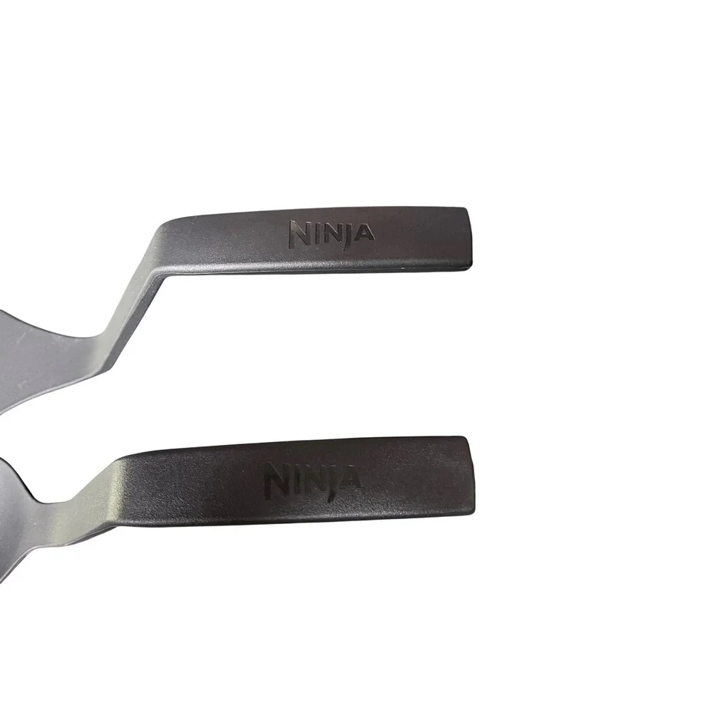 Ninja‎ Kitchen Angled Utensil Set Spatula Spoon Black Cooking Tools